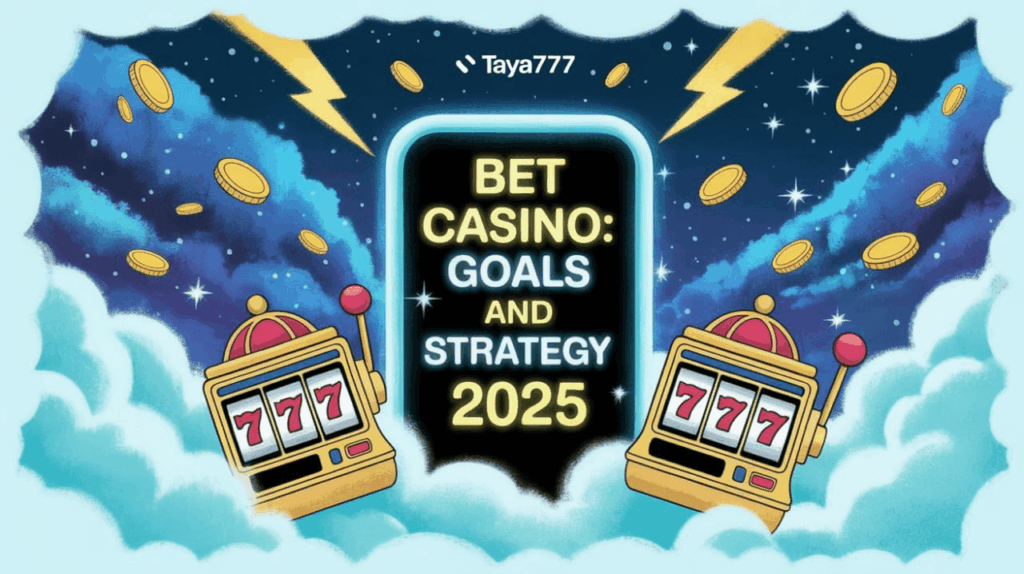 Taya777 bet Casino Goals and Strategy 2025