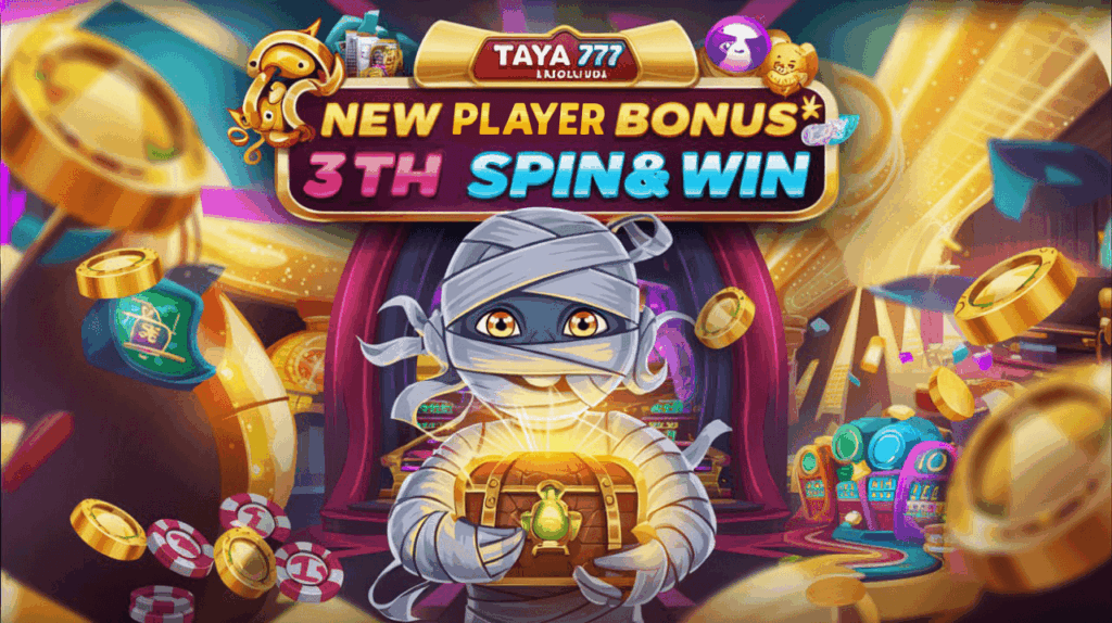 Taya 777 login – New Player 3th Bonus Spin&Win